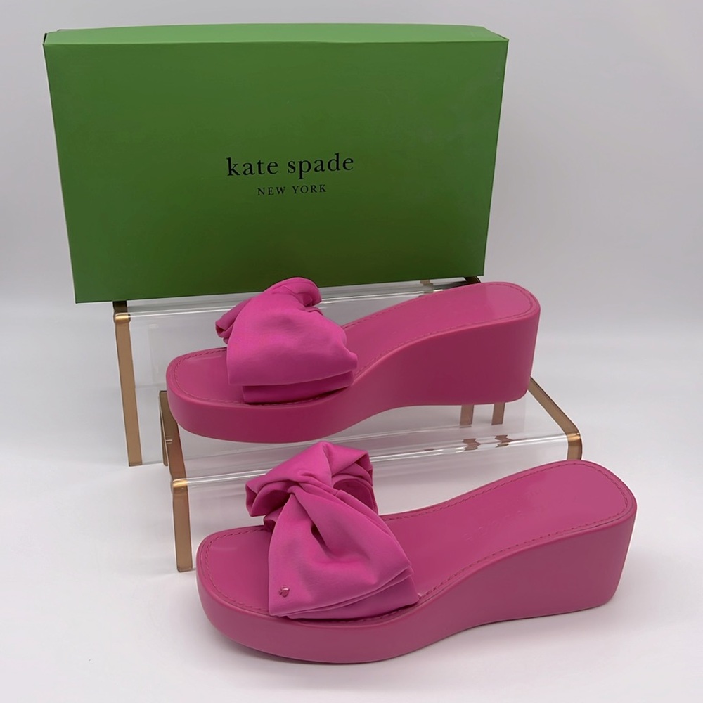 Kate Spade New York Bikini Platform Wedges Rhododendron Grove